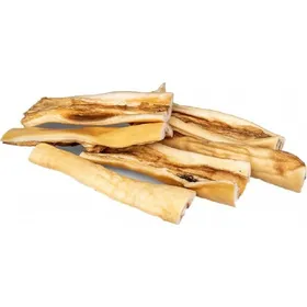 Comparer les prix de Friandise naturelle Peau de tête de boeuf pour chien - Lot de 3x 300g - 12cm