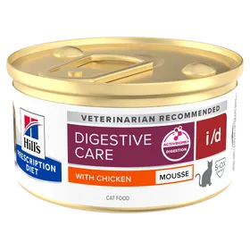 Meilleurs prix pour Hill's Nourriture humide Prescription Diet i/d Mousse de Poulet pour Chats 85 gr