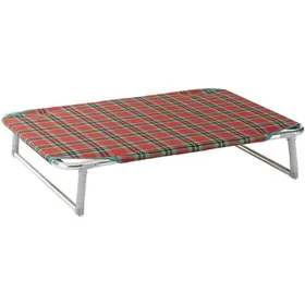 Meilleurs prix pour Ferplast Lit pliable pour chiens DREAM 100, avec structure solide en aluminium avec élastiques renforcés, toile en tissu, 105 x 63 x h 18 cm Taupe