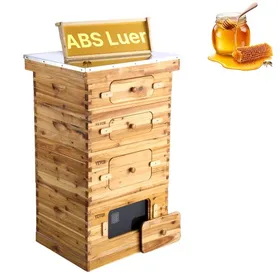 Comparer les prix de VEVOR Ruche d'abeilles, 40 cadres, bois de sapin enduit de cire d'abeille, 2 boîtes profondes 2 moyennes, kit ruche Langstroth, fenêtres acrylique transparent fondations pour apiculteurs pro débutants