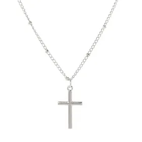 Comparer les prix de INF Collier avec croix Silver