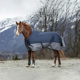 Comparer les prix de EQUI-THEME Couverture TYREX 600 D "6’3" - 190 cm - Gris