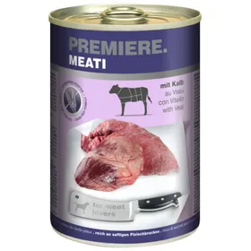 Meilleurs prix pour PREMIERE Meati nourriture humide pour chien, adulte Veau 6x400 g