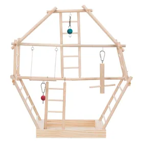 Meilleurs prix pour TRIXIE Aire de jeux pour oiseaux 44x44x16 cm Bois