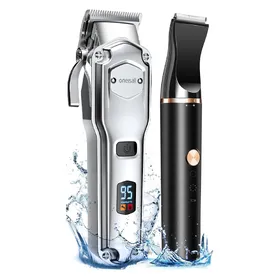 Meilleurs prix pour Tondeuse pour pattes et pelage - Oneisall RFC-676+P20 - Sans fil - Étanche - Lames en acier inoxydable