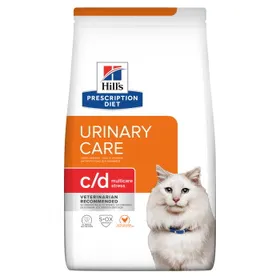 Meilleurs prix pour Hill's Prescription Diet c/d Multicare Stress Urinary Care Croquette Chat Adulte Poulet 2x12 kg