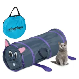 Comparer les prix de Relaxdays Tunnel pour chats (Jouets pour chats), Jouets pour chat
