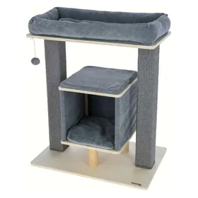 Comparer les prix de Kerbl Noah III 75 x 50 x 92 cm Gris (92 cm, Gris), Arbre à chat
