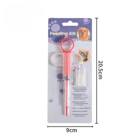 Meilleurs prix pour Applicateur de pilules pour animaux de compagnie, seringue pour chats et chiens, distributeur de médicaments, fournitures anti-insectes, peut couper les pilules, distributeur d'eau pour chats et chiens vert