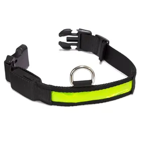 Meilleurs prix pour Arquivet Collier Lumineux Led Jaune Pour Chien 28-40X2,5 Cm