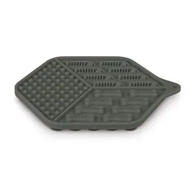 Comparer les prix de Tapis à lécher silicone ventouses 18.5 x 15.5 cm gris pour chat - zolux