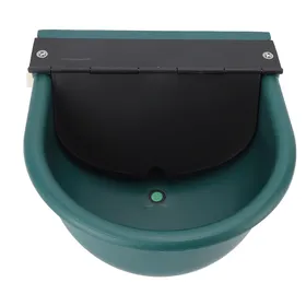 Comparer les prix de Abreuvoir pour bétail Plastique vert Abreuvoir automatique pour bétail avec couvercle Balle flottante pour bovins L(for 6.5-9kg) black