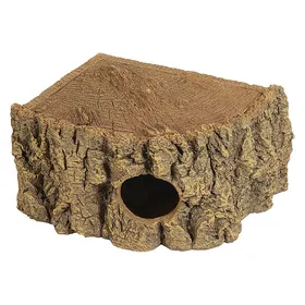 Comparer les prix de Hobby Reptiles Caverne d'angle Bark, Aménagement pour terrarium