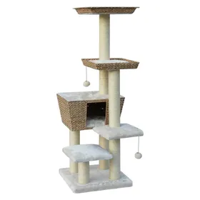 Comparer les prix de Nobby Arbre  chat MOTEGA (141cm, Beige), Arbre  chat