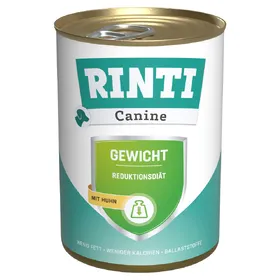 Comparer les prix de RINTI Canine Poids pour chien - 12 x 400 g
