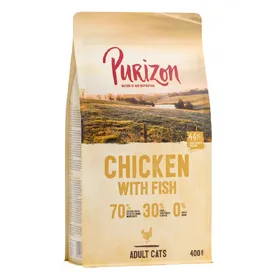 Meilleurs prix pour Purizon Adult Sterilised poulet, poisson sans céréales - Croquettes pour chat