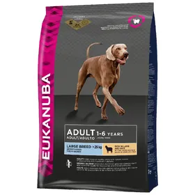 Comparer les prix de Eukanuba Adult Large Breed agneau, riz - Croquettes pour chien