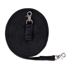 Comparer les prix de Longue rêne pour cheval QHP - noir - Noir - 4 m