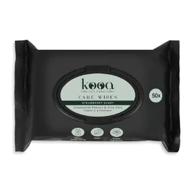 Comparer les prix de Lingettes kooa - 50 lingettes, senteur fraise