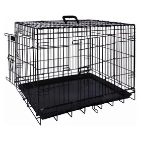 Meilleurs prix pour NOBBY Cage de transport métallique noire pour chien 93 x 62 x 69cm