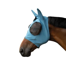 Meilleurs prix pour HKM Masque anti-mouches Elastic - Taille XL - Bleu