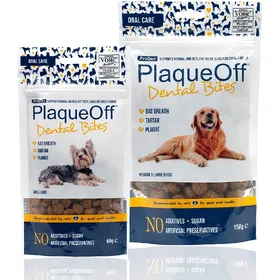 Meilleurs prix pour ProDen Plaque Off Dental Bites Dog Treats, 150 g