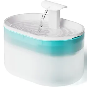 Comparer les prix de Fontaine à eau pour chat - Phoesky - 2 1 L - Ultra silencieuse - Sans BPA - Purification en 4 étapes - Bleu