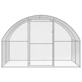 Meilleurs prix pour Poulailler - AKO - 3x2x2 m - Acier galvanisé - Extérieur - Pour 6 poules