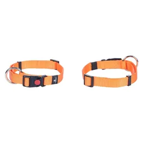 Comparer les prix de Flamingo Collier Ziggi, orange, 40-55 cm / 20 mm (Chien), Collier + laisse