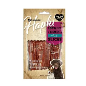 Comparer les prix de Friandises - EDEN - Tranches canard & cabillaud - 85 g - Association canard & cabillaud - Récompense pour chien