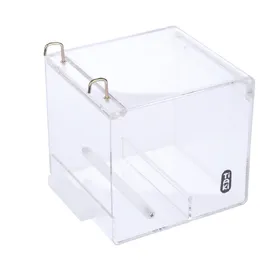 Meilleurs prix pour Taille S : TIAKI No-Mess Mangeoire pour oiseaux en acrylique L13xl14xH13cm Oiseaux