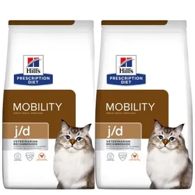 Comparer les prix de Hill's Prescription Diet j/d Croquettes chat Joint Care poulet 2x3 kg