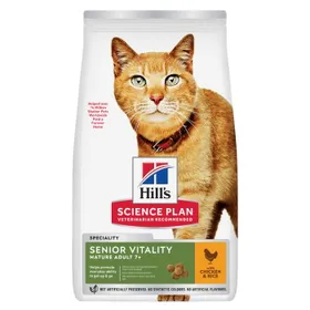 Comparer les prix de Hill's Science Plan Youthful Vitality Adult Mature 7+ avec du poulet 1,5 kg