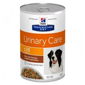 Comparer les prix de Hill's Prescription Diet Canine C/D Urinary Care Aliment Humide 354g