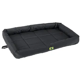 Meilleurs prix pour Ferplast Ferplast lit rembourré pour chiens TENDER TECH 90, matelas déhoussable pour animaux, résistant, tissu technique, anti-griffures, déperlent, lavable, 91 x 58 x h 5 cm Noir Noir