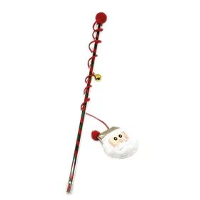 Comparer les prix de BUBIMEX-Bubimex Jouet Chat Canne À Pêche Peluche Noël Marron - 40 cm