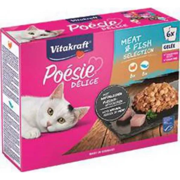 Vitakraft Poitrine DéliSauce Pouch Dinde et saumon – photo 3