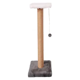 Comparer les prix de Paws & Whiskers Barco Cat Scratching Board (84 cm, Anthracite, Beige Blanc), Arbre à chat
