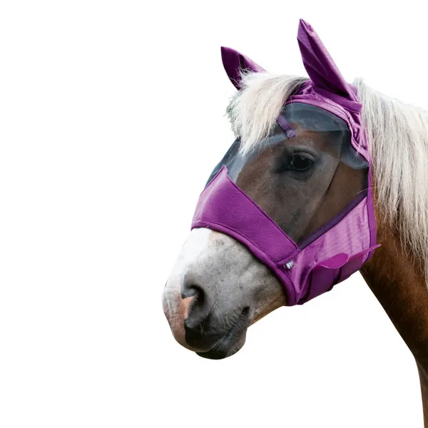 Masque anti-mouches pour cheval HKM High Professional – photo 3