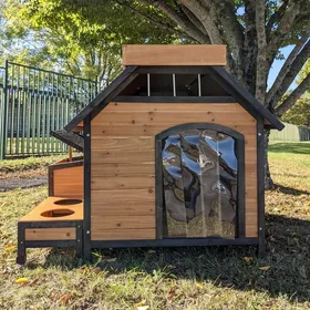 Comparer les prix de Niche Beauceron pour chien avec Jardinière taille XL Bois