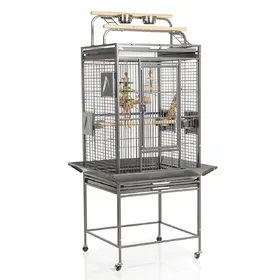 Comparer les prix de Cage pour oiseaux Montana Finca Play - L 77 x l 71 x H 165 cm (2 colis)