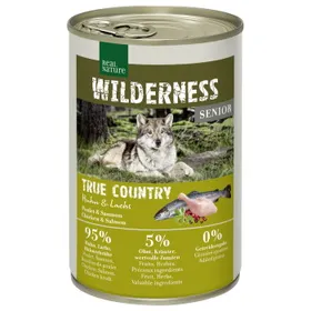 Comparer les prix de REAL NATURE WILDERNESS Senior True Country Huhn & Lachs 12x400 g