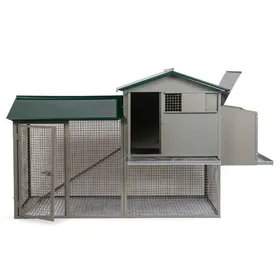 Comparer les prix de Vadigran Poulailler Galvanisé Colombus Vert 180 X 70 X 110 Cm Pour Poules