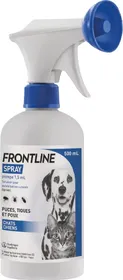 Comparer les prix de FRONTLINE Spray antiparasitaire pour chien et chat - Lot de 2x 250ml