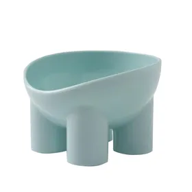 Comparer les prix de Gamelle surélevée pour chien et chat, protection du cou, bol d'eau et de nourriture pour animaux de compagnie, bol anti-basculement pour aliments et collations pour animaux de compagnie bleu