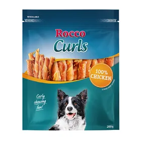Comparer les prix de Rocco Curls poulet - Friandises pour chien