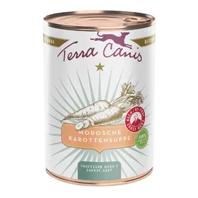 Meilleurs prix pour 6 x 400 g Terra Canis Soupe de carottes selon Moro – nourriture humide pour chien