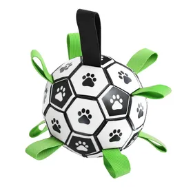 Meilleurs prix pour Blinkit Jouet pour Chien : Ballon de Football Interactif Gonflable et Résistant pour Races de Toutes Tailles