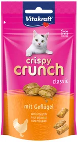 Meilleurs prix pour Vitakraft Crispy Crunch Classic à la volaille snack pour chat (60 g) 2 paquets