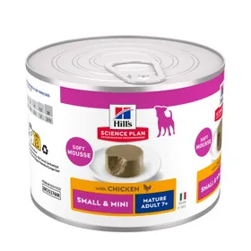 Comparer les prix de Hill's Science Plan 7+ Small & Mini au poulet, Mousse 12 x 200 g